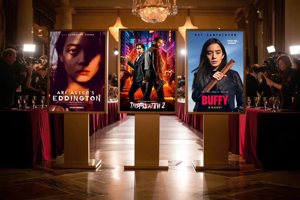 Eddington: arriva il trailer italiano del film di Ari Aster, il trailer di Troppo Cattivi 2, Ryan Kiera Armstrong è la nuova cacciatrice nel Reboot di Buffy e molto altro