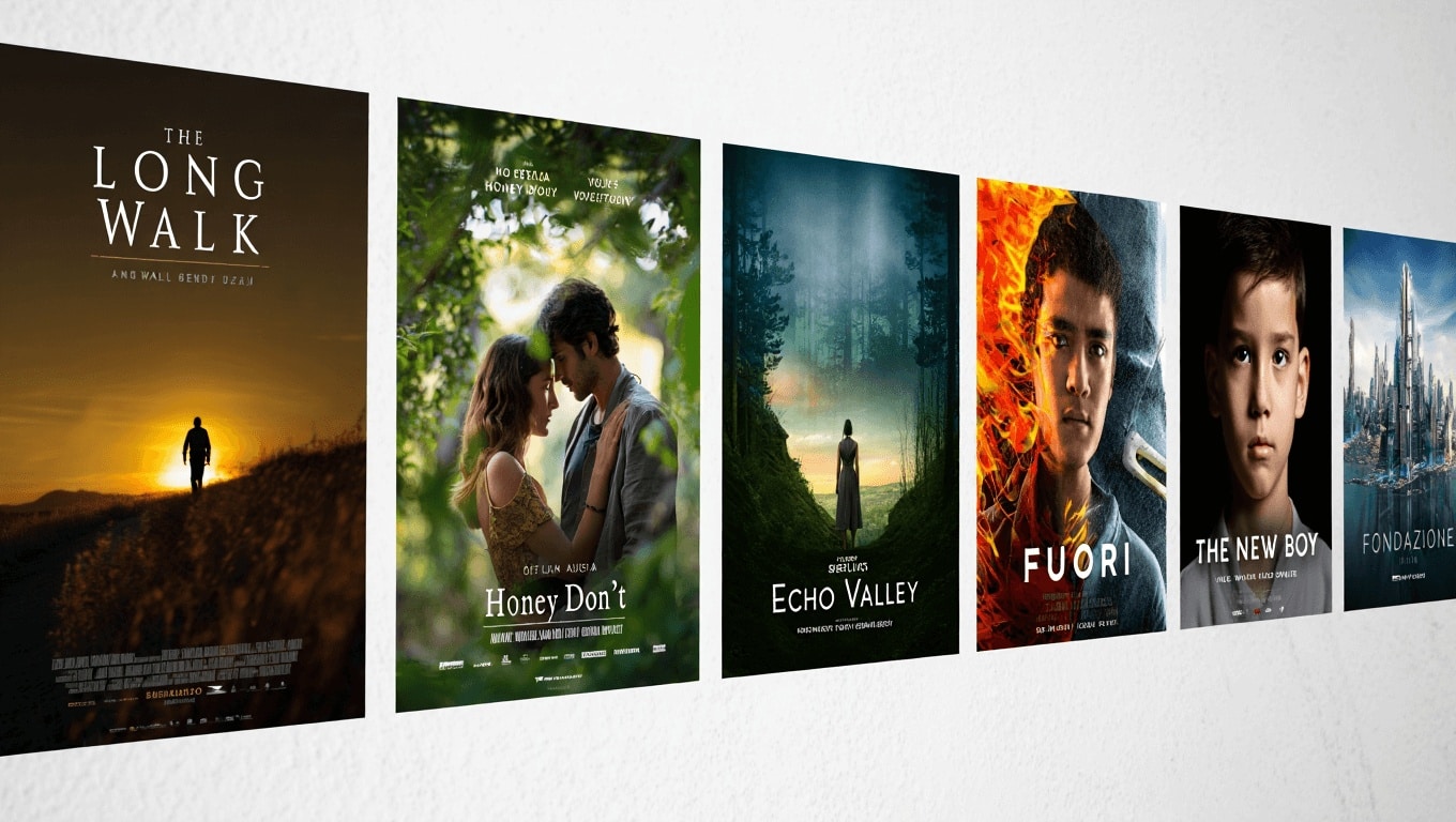 I trailer di The Long Walk, Honey Don’t, Echo Valley, Fuori, The New Boy e Fondazione