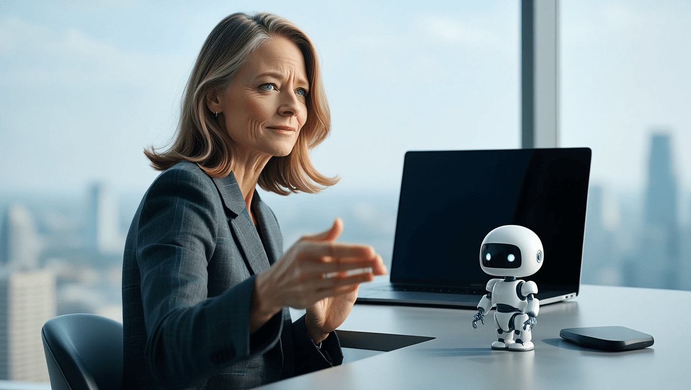 Jodie Foster prende in giro l’IA: "ChatGPT ha dimenticato che ero in Tutto accadde un venerdì"
