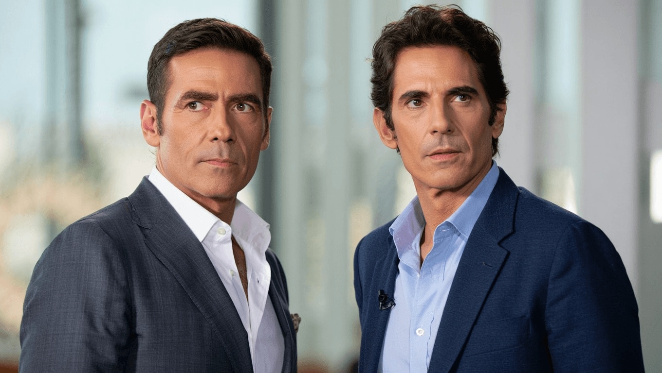 Christian De Sica e Claudio Santamaria stanno girando una serie per Netflix