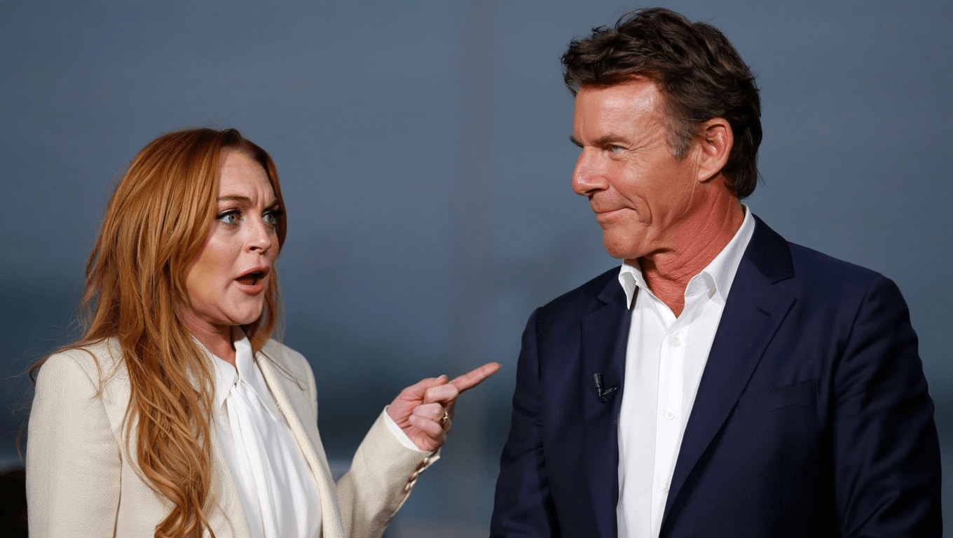 Lindsay Lohan, la star di Genitori in Trappola aveva confuso Dennis Quaid: "Pensavo ci fossero due attrici"