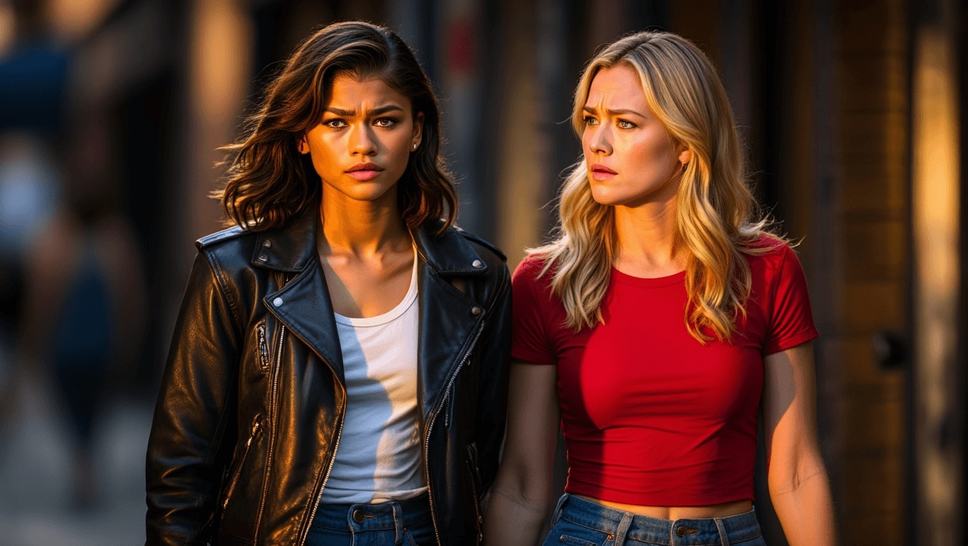 Euphoria 3, Zendaya rifiuta di abbracciare Sydney Sweeney? Il video di cui tutti parlano