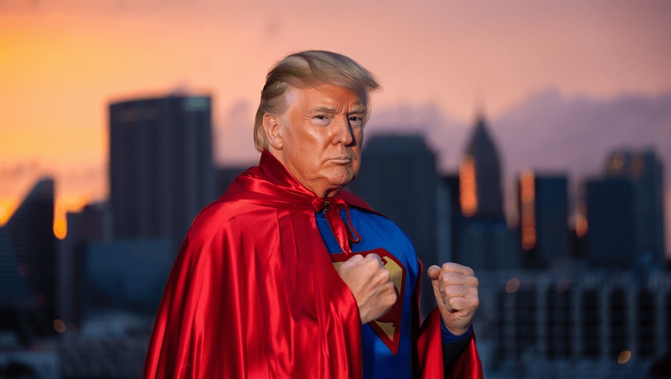 Donald Trump si candida per interpretare uno dei più amati eroi della storia del cinema