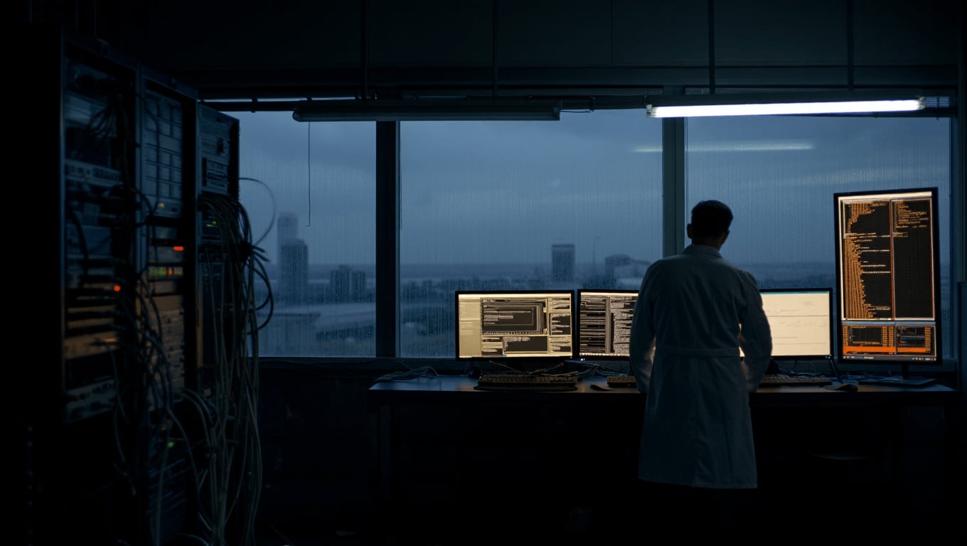 un frame del cult sci-fi Ex Machina