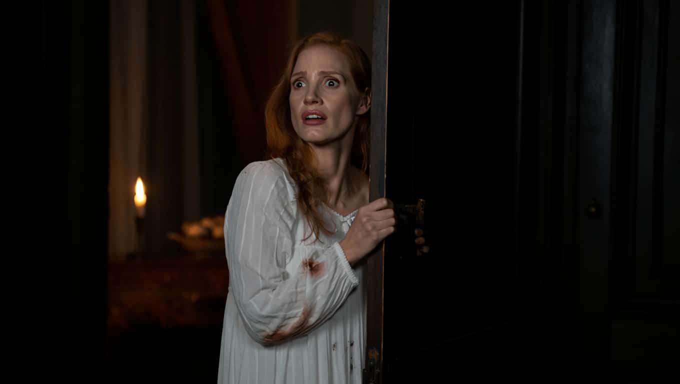 Poster del film horror Mammina con Jessica Chastain