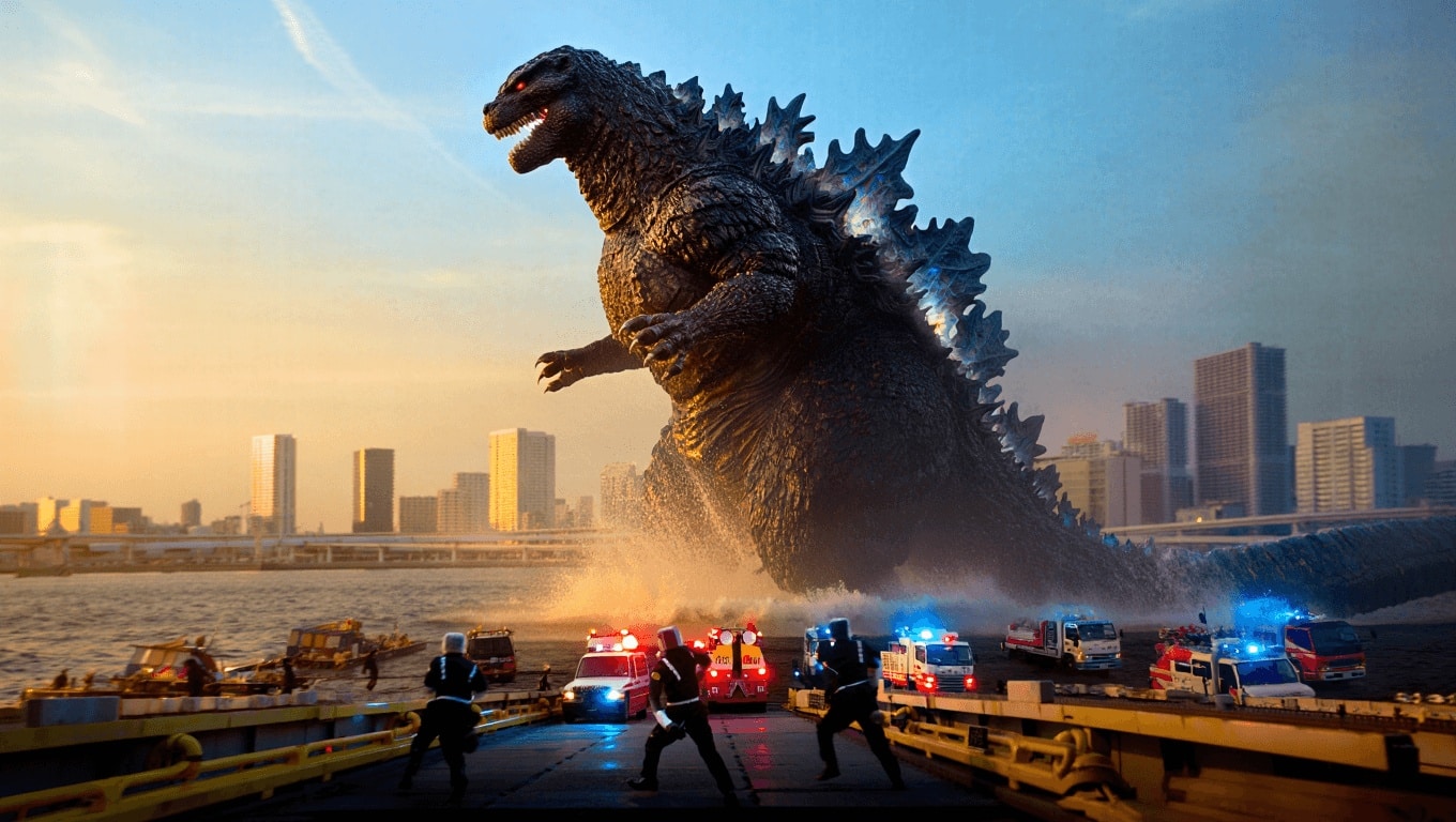 Godzilla Minus Zero sorprende già i fan: sarà uno dei film più lunghi della saga