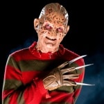 Freddy Krueger (Robert Englund) nei film di Nightmare.
