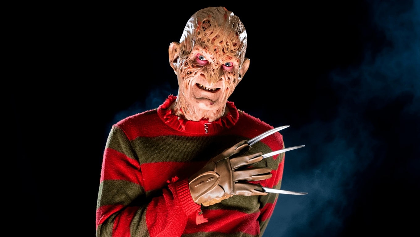 Freddy Krueger (Robert Englund) nei film di Nightmare.